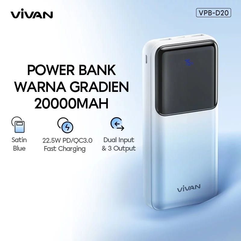 Vivan Power Bank VPB-D20