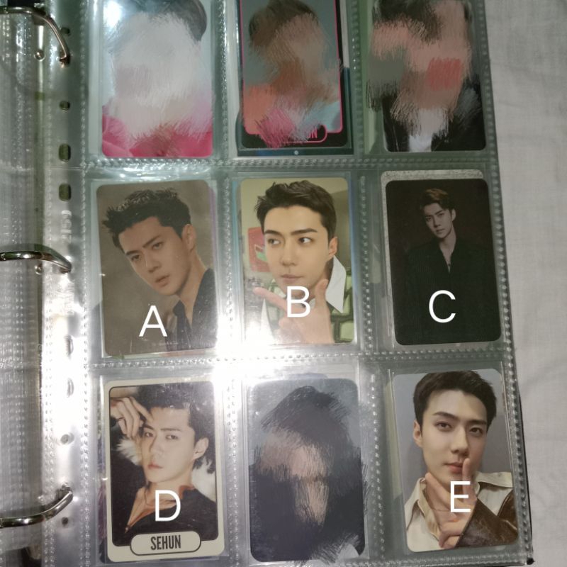 PHOTOCARD PC SEHUN EXO
