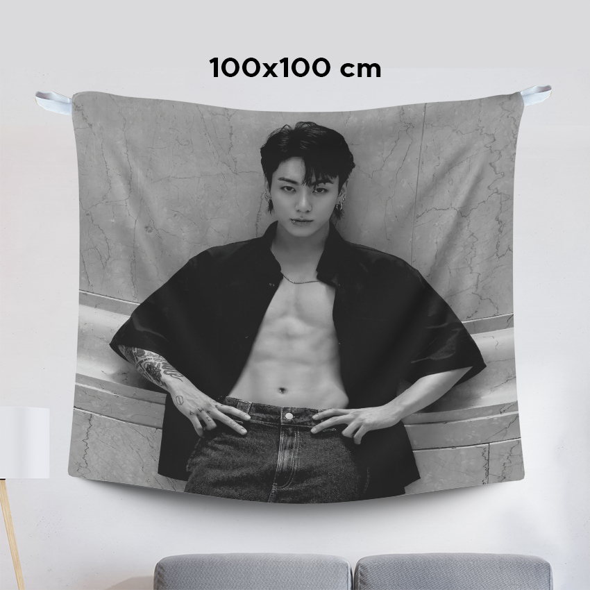 POSTER KAIN TAPESTRY KIM JUNGKOOK BTS PHOTOSHOOT