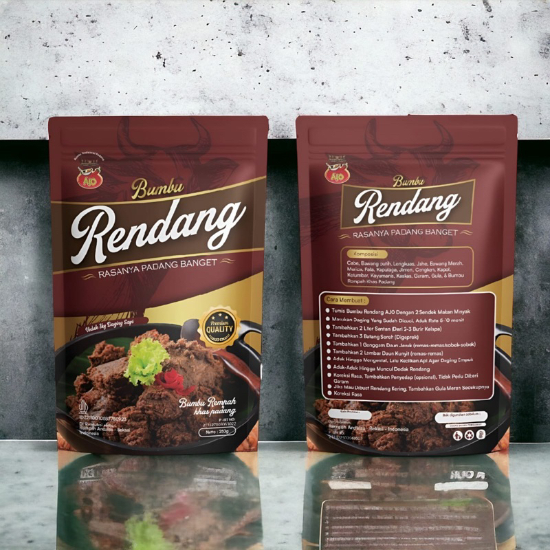 

Bumbu Rendang “AJO MINANG”