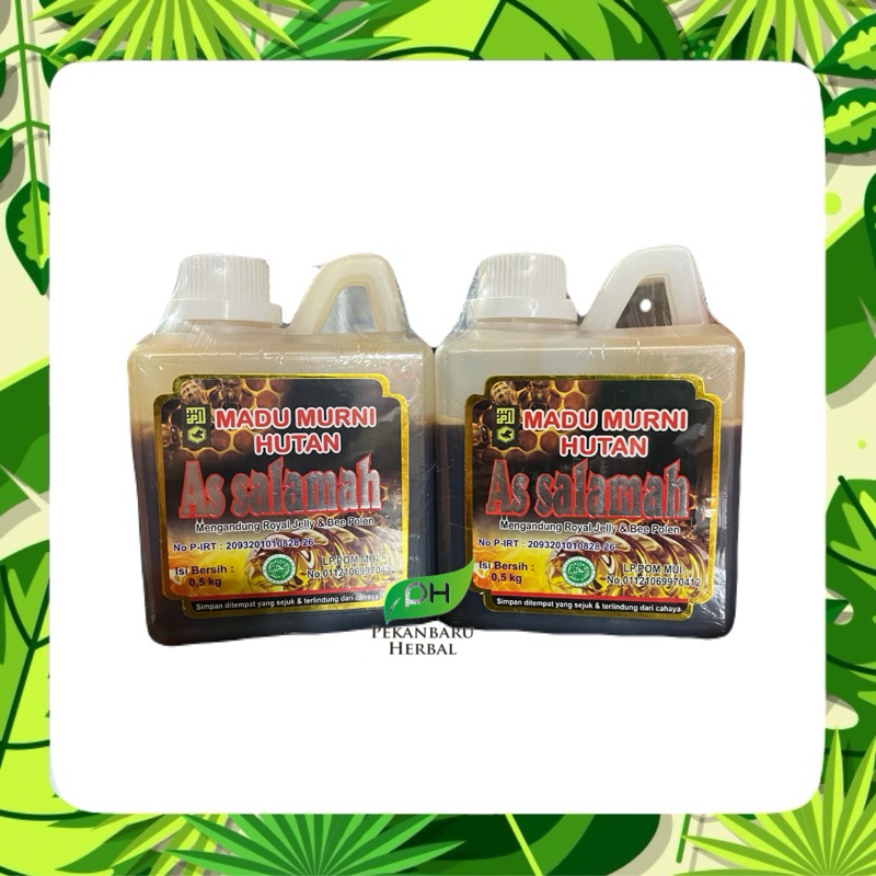 

Madu Hutan Murni Madu Assalamah 500gr