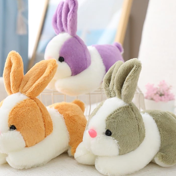 FG2 Mainan Boneka Kelinci Import Bahan Plush Murah