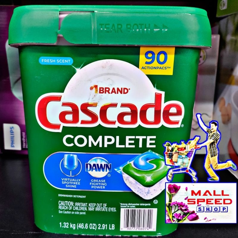 Cascade Dishwash Detergent Complete Fresh Scent 1,32 kg | Deterjen