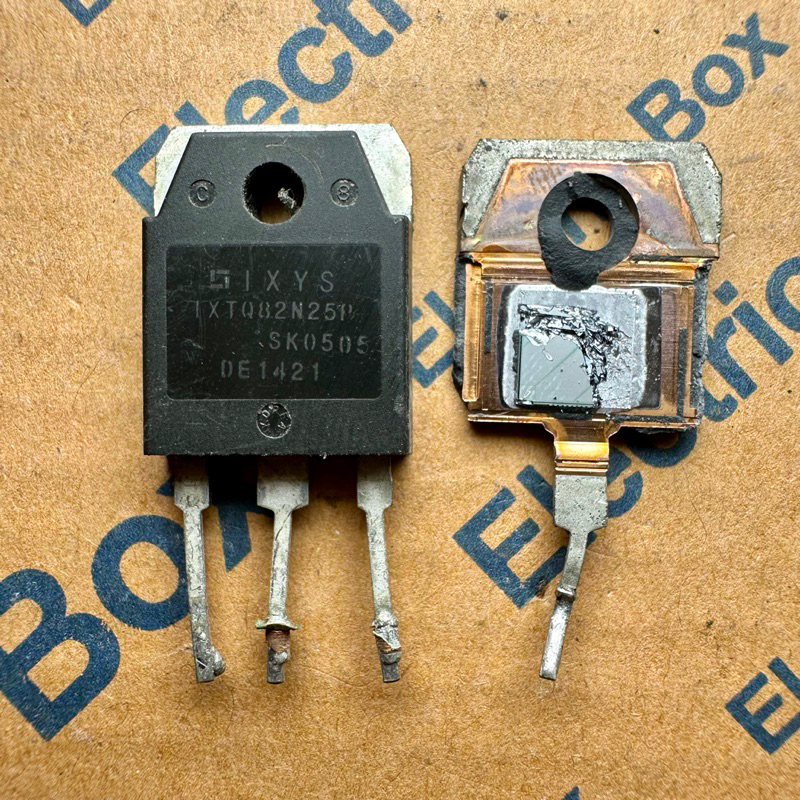 mosfet IXTQ82N25P 82A 250v cabutan original