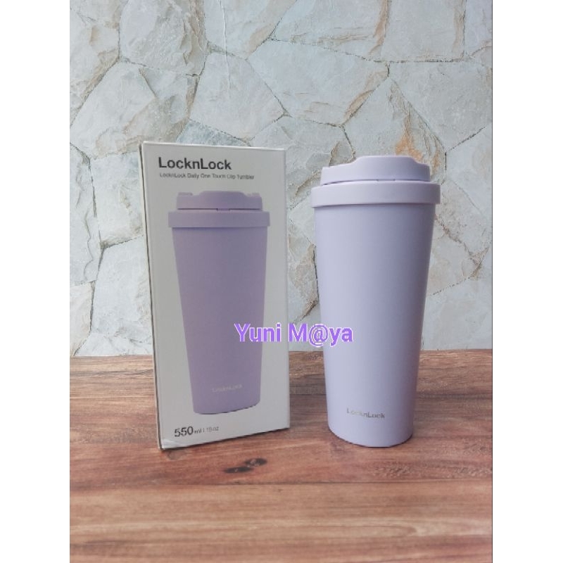 Locknlock One touch clip tumbler LIGHT VIOLET