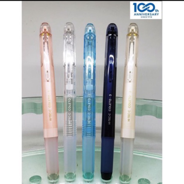 

Terbaru selongsong Bolpen 3 warna coleto hi tec pilot kosongan 54