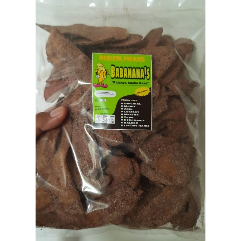 

Lezatoz_Genz Keripik Pisang Cokelat 500Gr/Aneka Rasa Khas Lampung