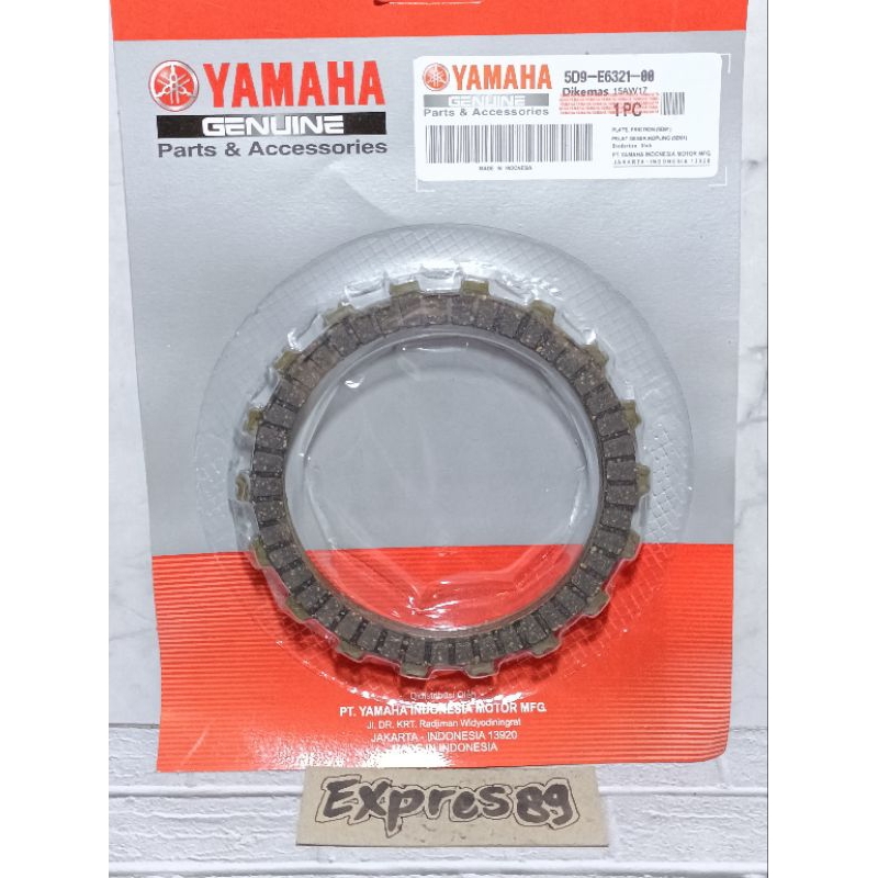 Plat Kopling 5D9 Kampas Kopling Vega ZR Jupiter Z robot Jupiter Z1