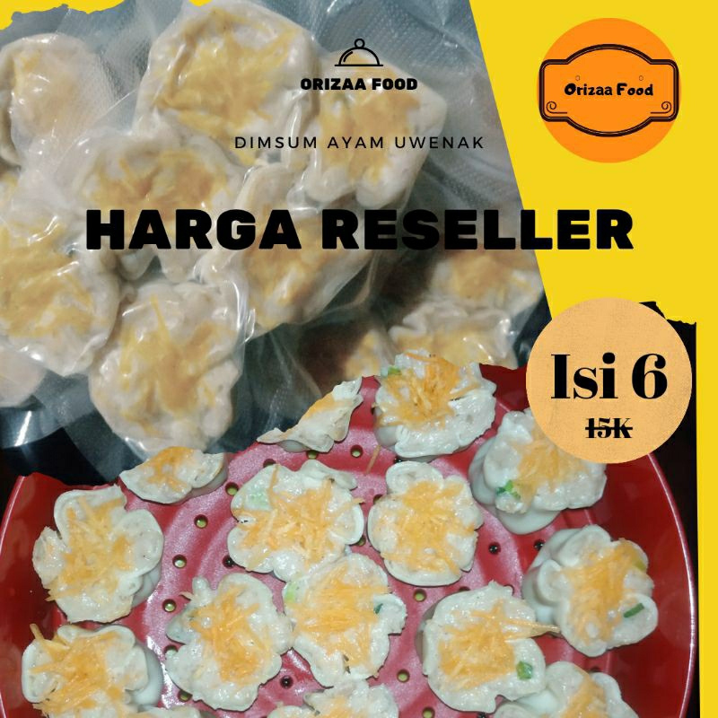 

Dimsum Uwenak by Orizaa Food Paket Hemat Isi 6 Harga Reseller