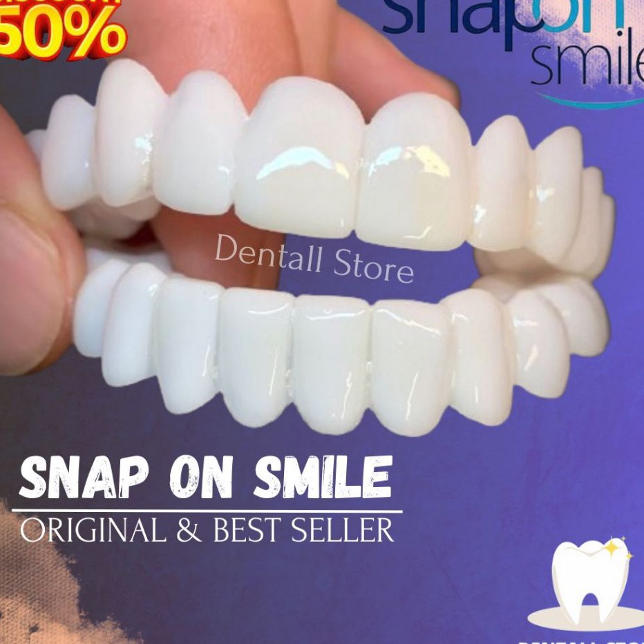 Hemat TERLARISGIGI PALSU Snap On Smile  Venner Gigi Palsu 1 ORIGINAL