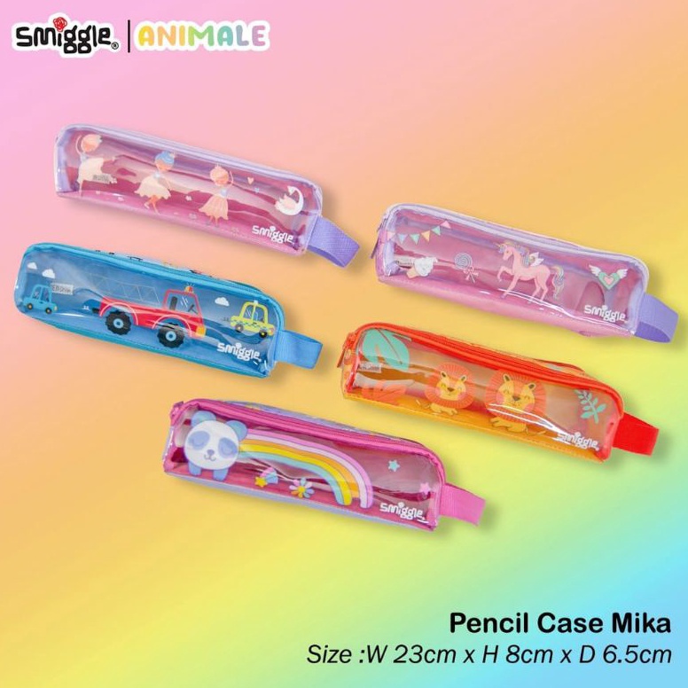 

Terbaru pencil case smiggle 2 zippertempat pensil smiggle H8Y