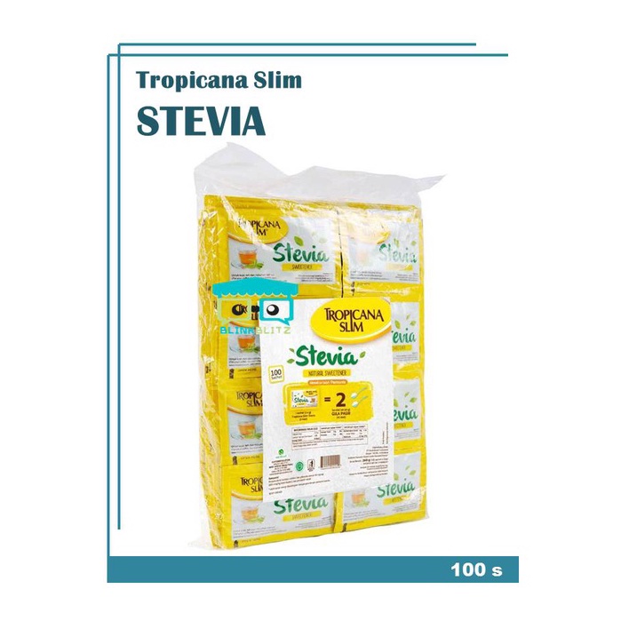 

Harga Murah Gula Trpiana Slim Stevia 1 Sahet iet Kalri EWE