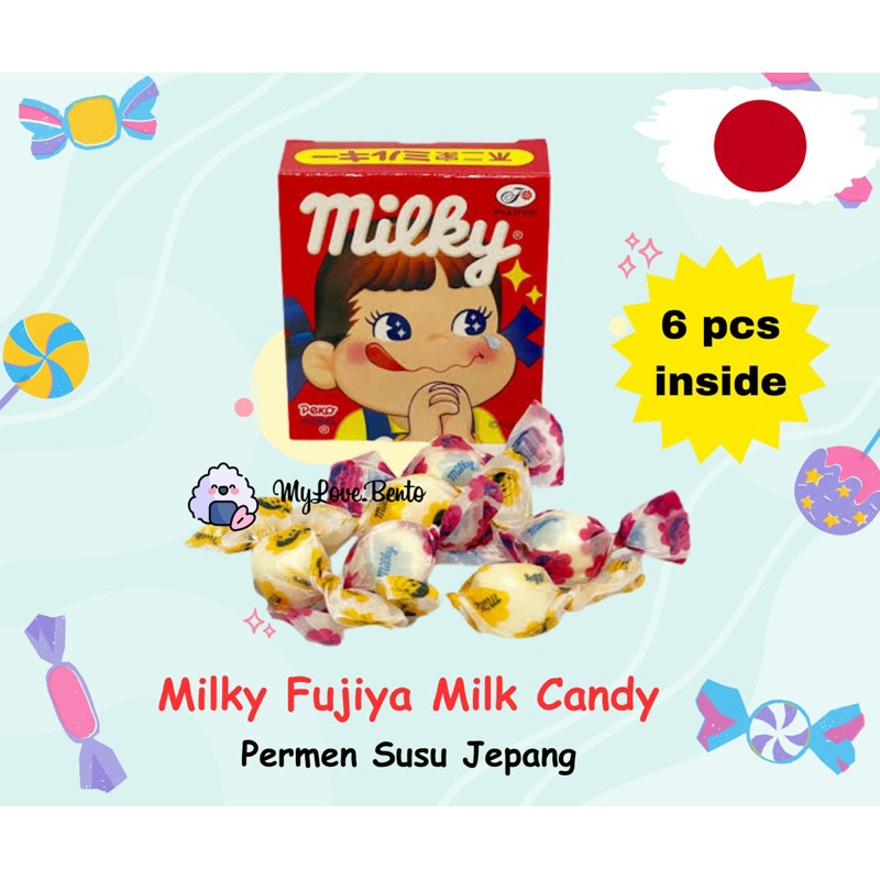 Permen Susu Milky Peko Fujiya Jepang Milky Soft Candy PEKO-CHAN