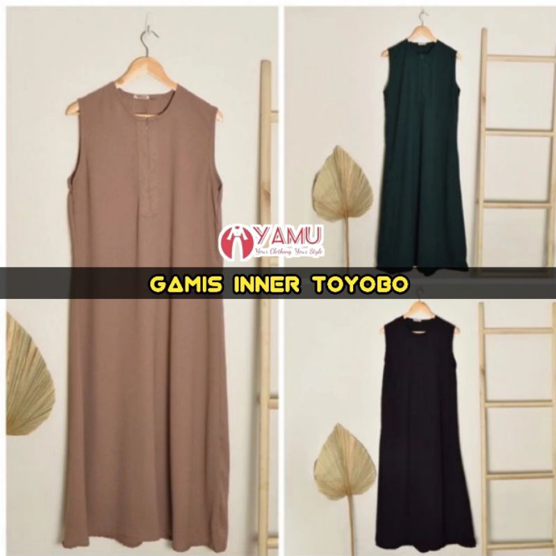GAMIS INNER TANPA LENGAN TOYOBO ORIGINAL
