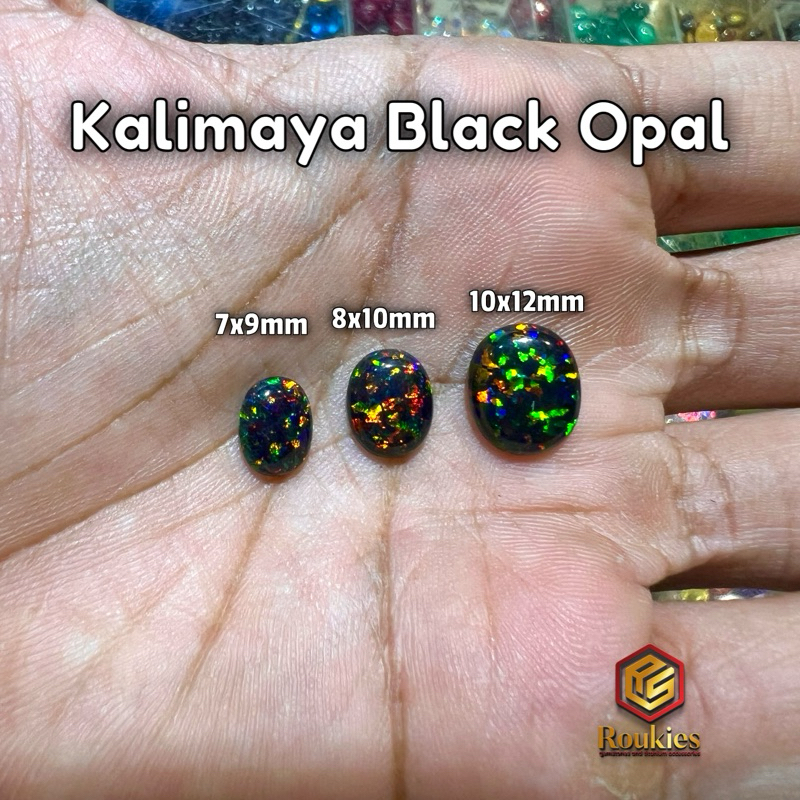 [HANYA BATU] Batu kalimaya Black Opal