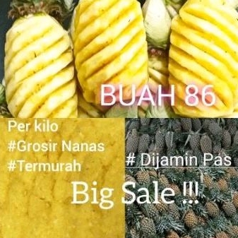 

BUAH NANAS PALEMBANG SEGAR SUDAH PARUT BAHAN SELAI PER KILO