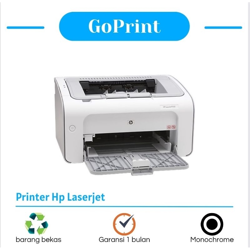 printer hp laserjet P1102 second siap pakai