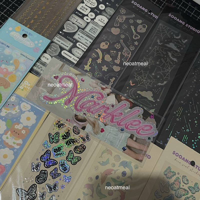 

mark lee salmonto c sooang studio rayeon artbox korean sticker deco (TAKE ALL ONLY)