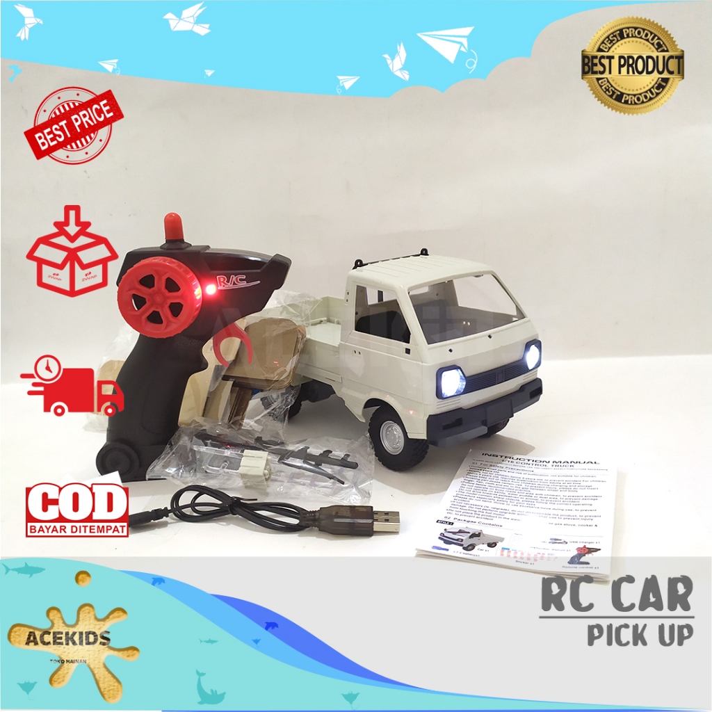 Mobil Remot RC Mobil Pickup Fullset Battery Charger - M119A