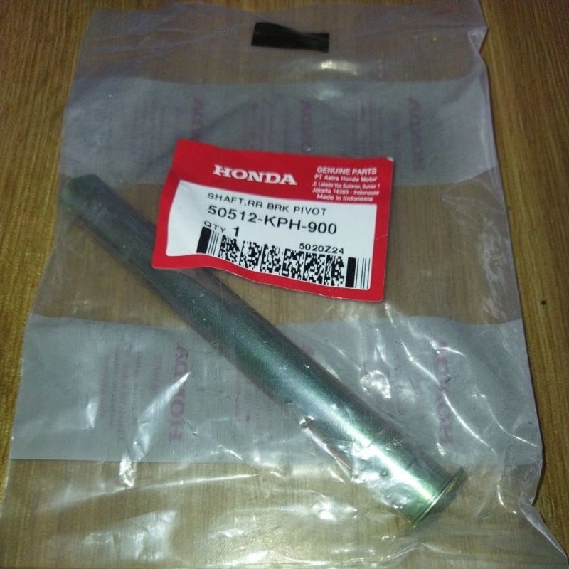Shaft RR Brk Pivot (As Standar Tengah) Kharisma, Revo, Supra X 125, Supra X 125 50512KPH900