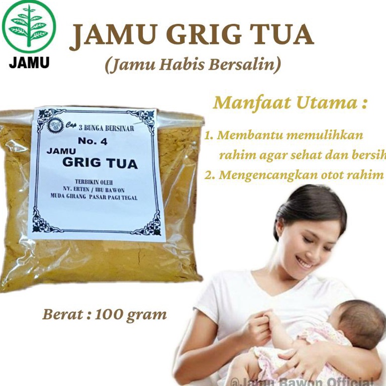 

Pruk Terkini JAMU GRIG TUA Kerig tua isi 1 gram 7P
