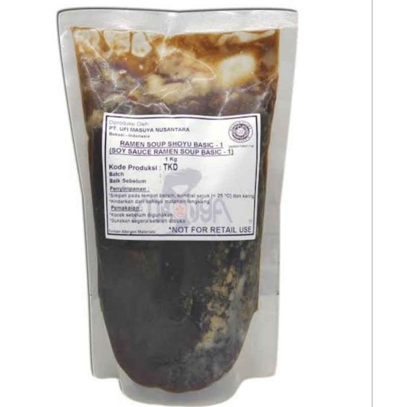 

TAKUNI RAMEN Soup Shoyu Basic Halal 1kg