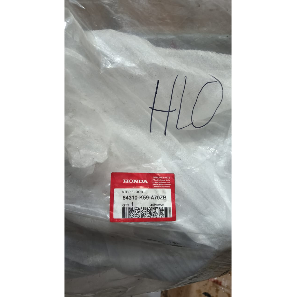 64310K59A70ZB Step, Floor PIJAKAN KAKI– New Vario 150 K59J & New Vario 125 K60R