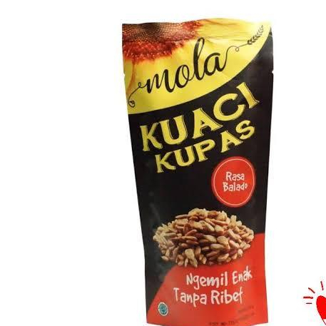 

Mola Kuaci Kupas Berbagai Rasa 50 gr/ Original / Balado / jagung Manis