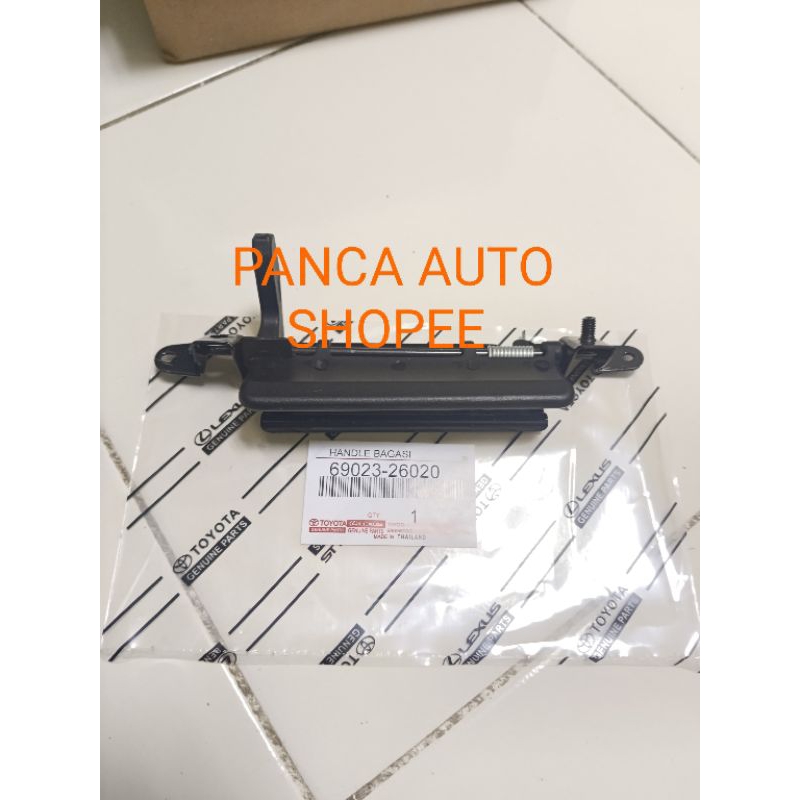 Handle bagasi pintu bagasi toyota kijang LGX Ori