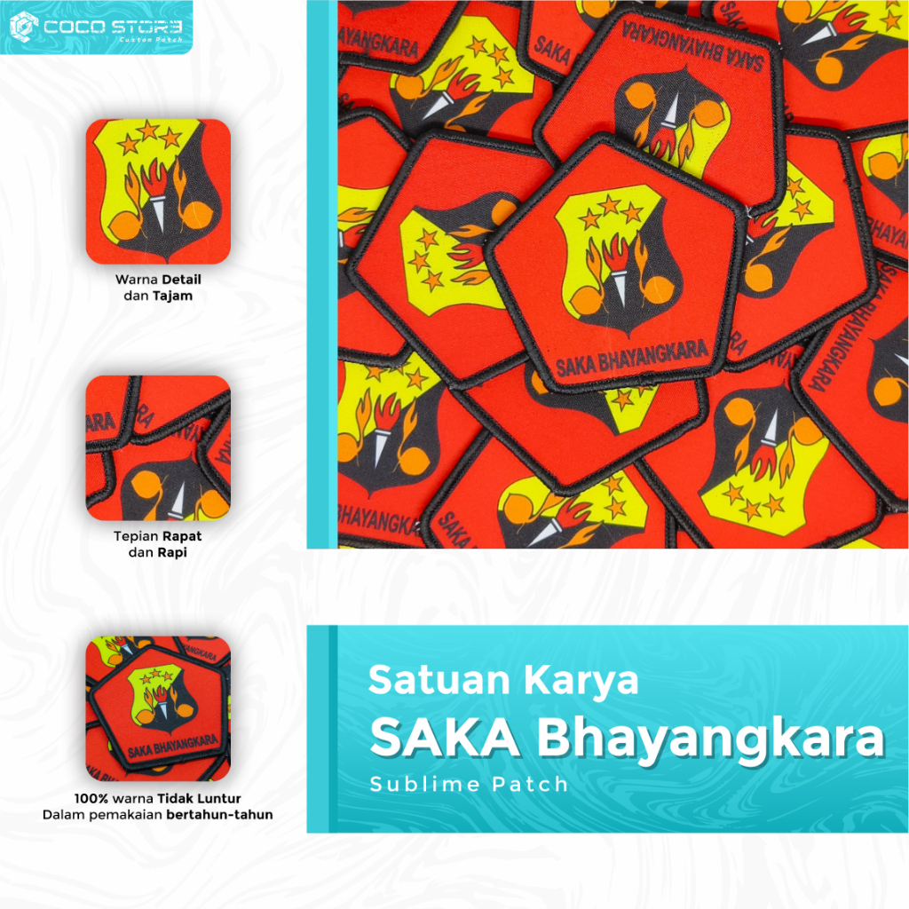 Badge Saka Bhayangkara Sublim