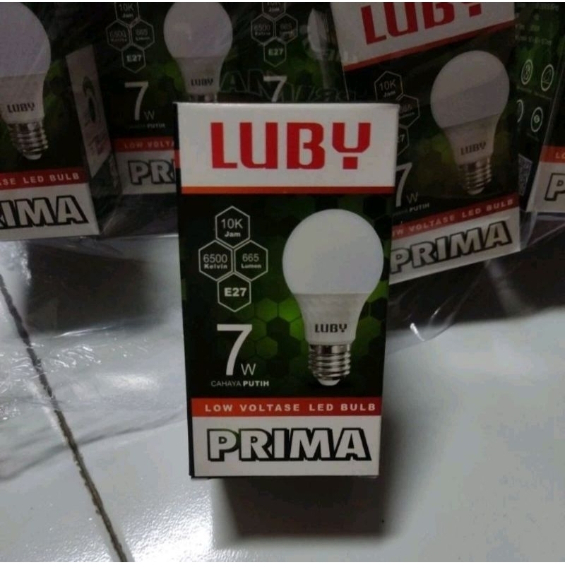 Lampu LED LUBY PRIMA 7 Watt / Luby LED 7 Watt