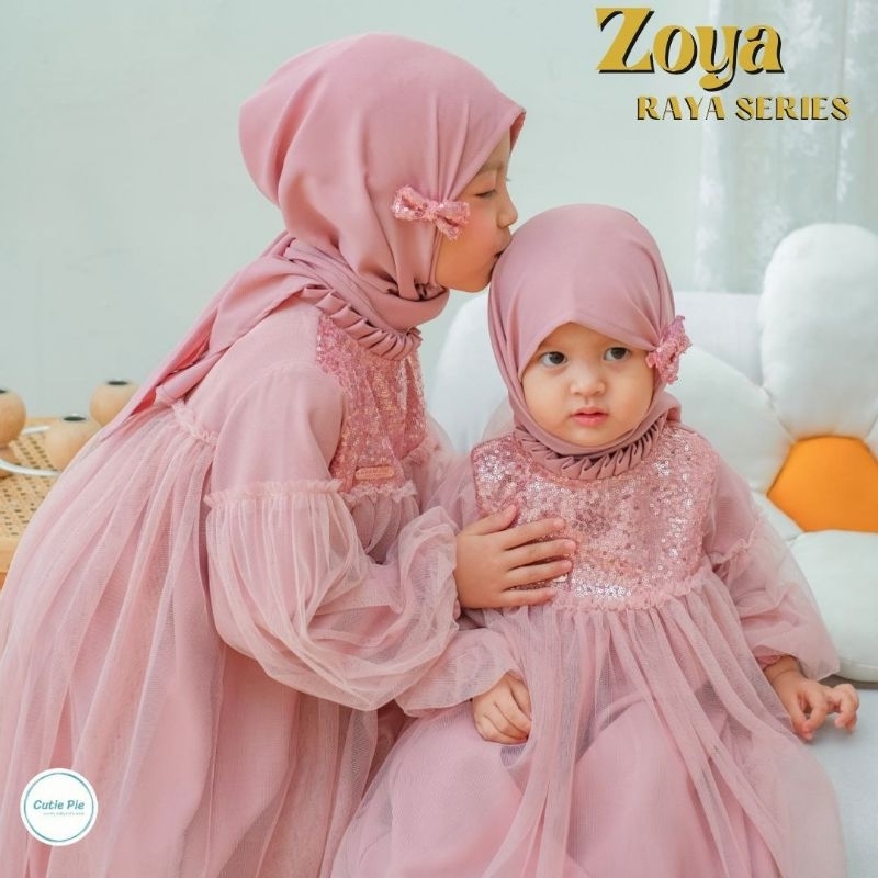 Ready Stok Gamis zoya Original Cutiepie