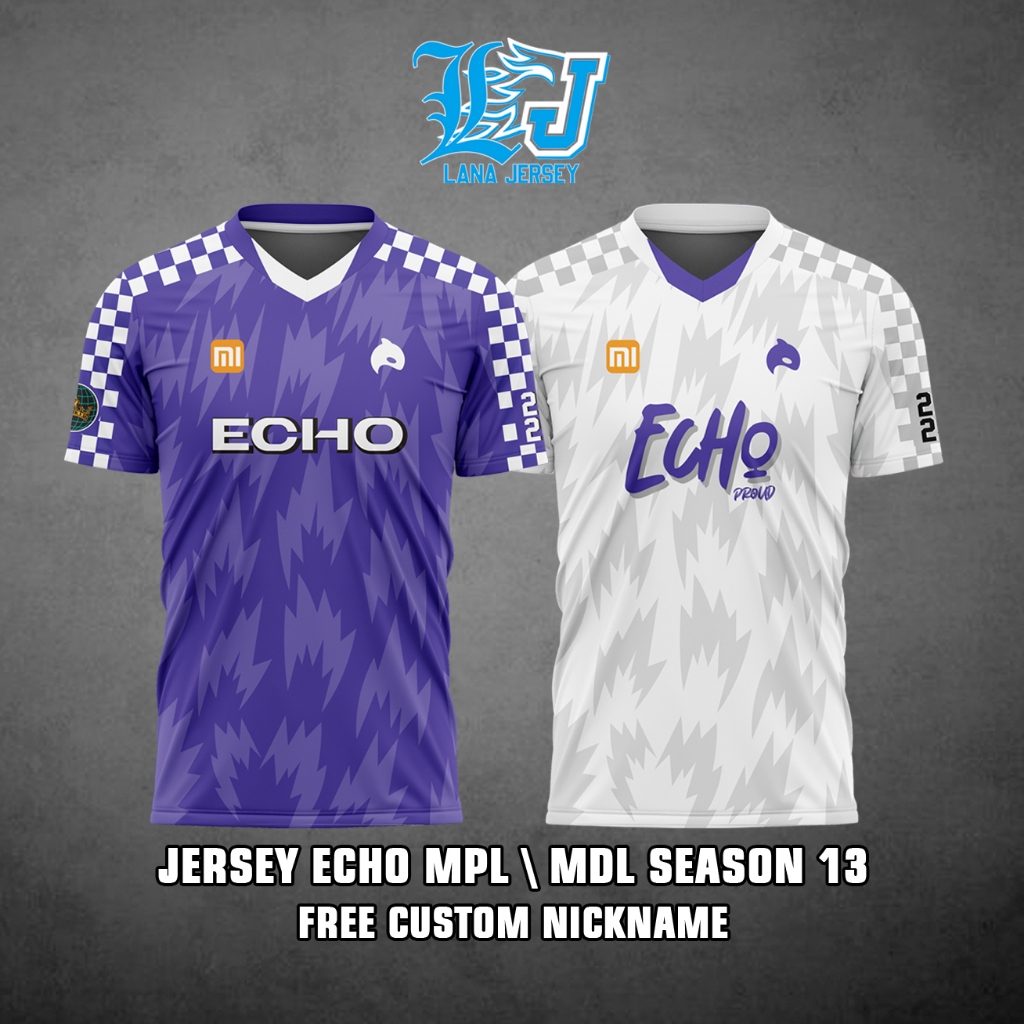 JERSEY ECHO PH MPL / MDL 2024 SEASON 13 NEW ( free custom nickname )