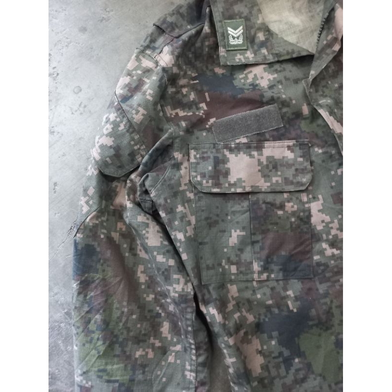 jaket korea army digital
