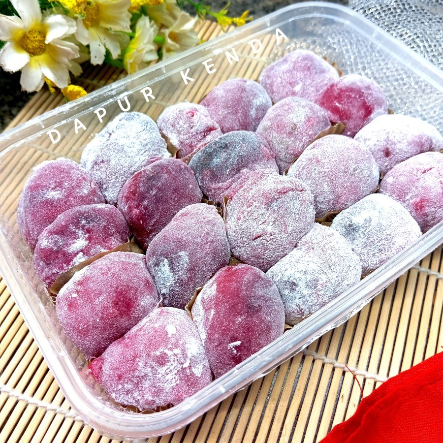 

Mochi Red Velvet / Mochi Kacang / Mochi Coklat Kacang / Mochi Coklat