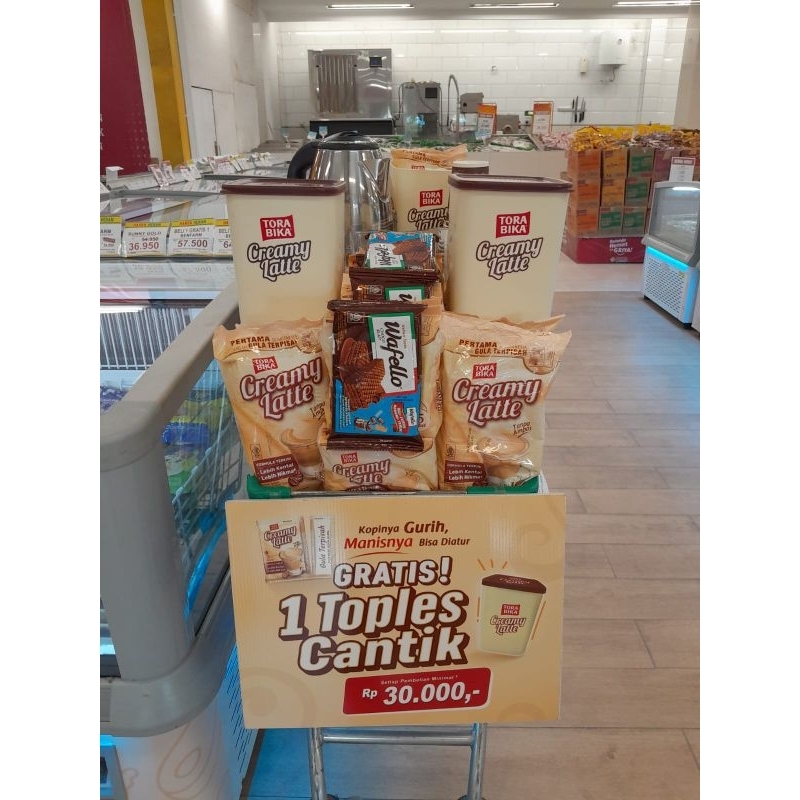 

creamy latte kopi kita