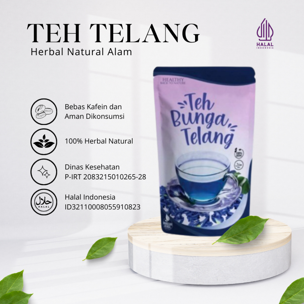 

TEH BUNGA TELANG TEH HERBAL BUNGA TELANG BUNGA TELANG ALAMI 100% MURNI DAUN TELANG KERING DAUN TELANG BUBUK MINUMAN HERBAL