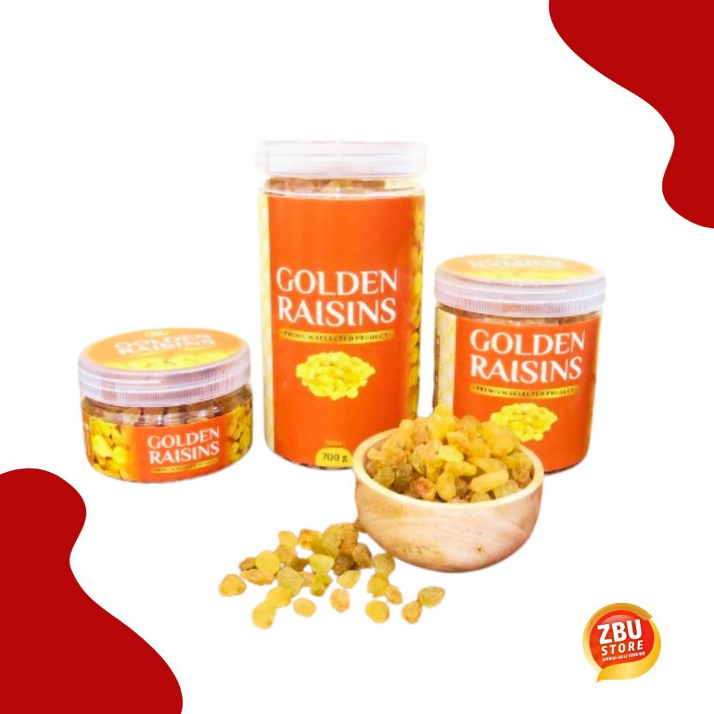 

GOLDEN RAISIN kismis manis anggur kering