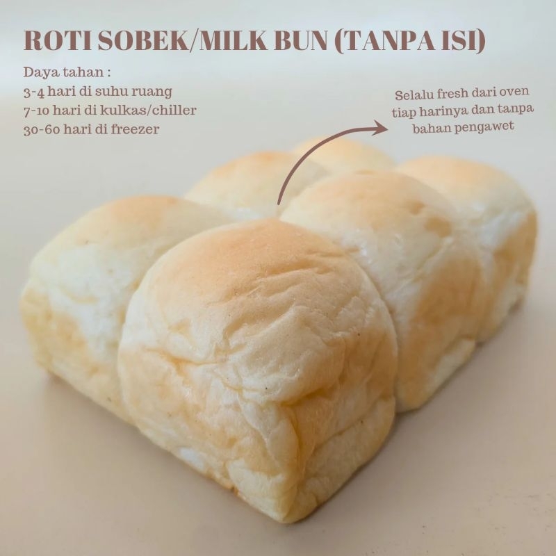 

Roti Sobek Milk Bun Japanese