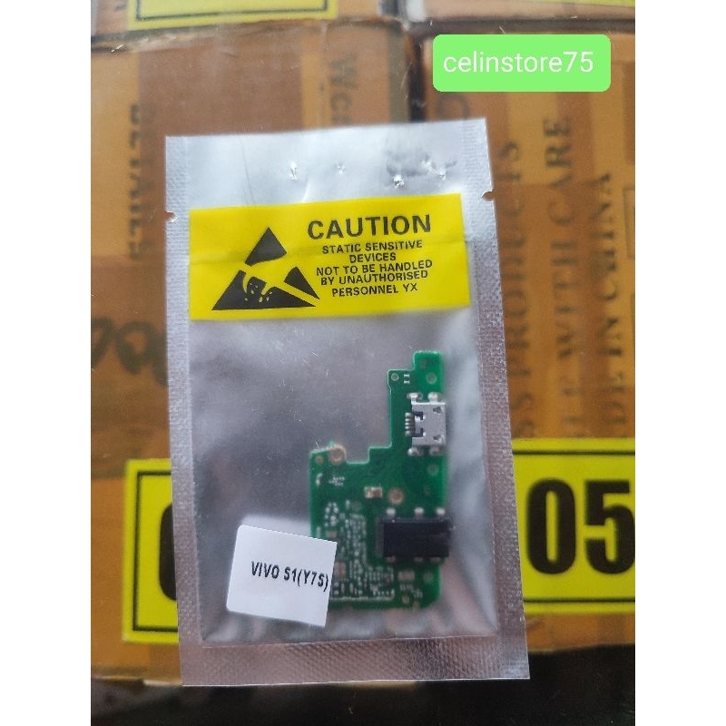 PCB cas Vivo s1 / konektor cas Vivo y7s