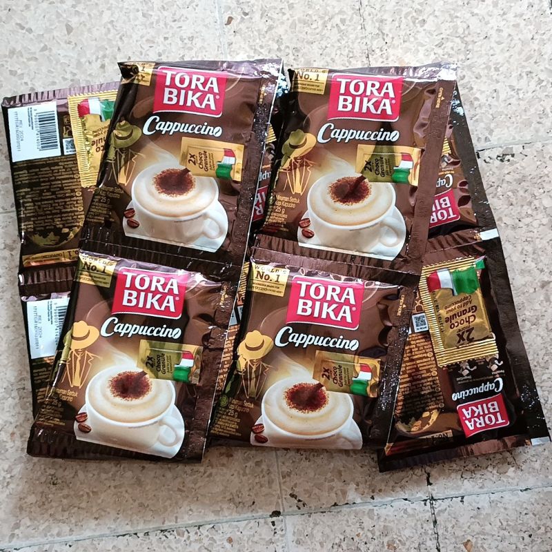 

Torabika Capuccino 25 gr serenceng isi 10 pcs