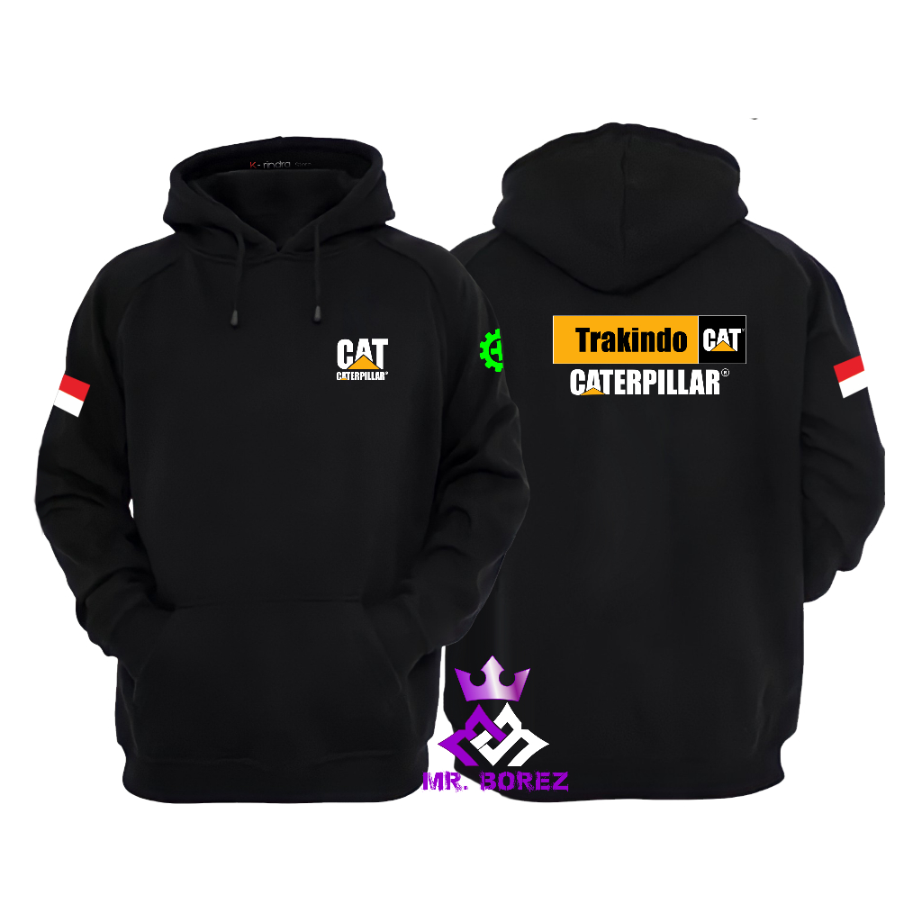 Hoodie Caterpillar CAT Trakindo Diesel  - Jaket Hoodie CATERPILLAR CAT TRAKINDO