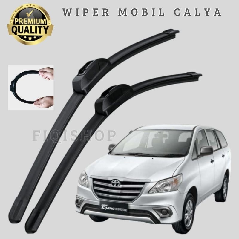 Wiper Frameless Mobil Toyota Kijang Innova Wiper Pembersih Kaca Depan Mobil Toyota Kijang Innova