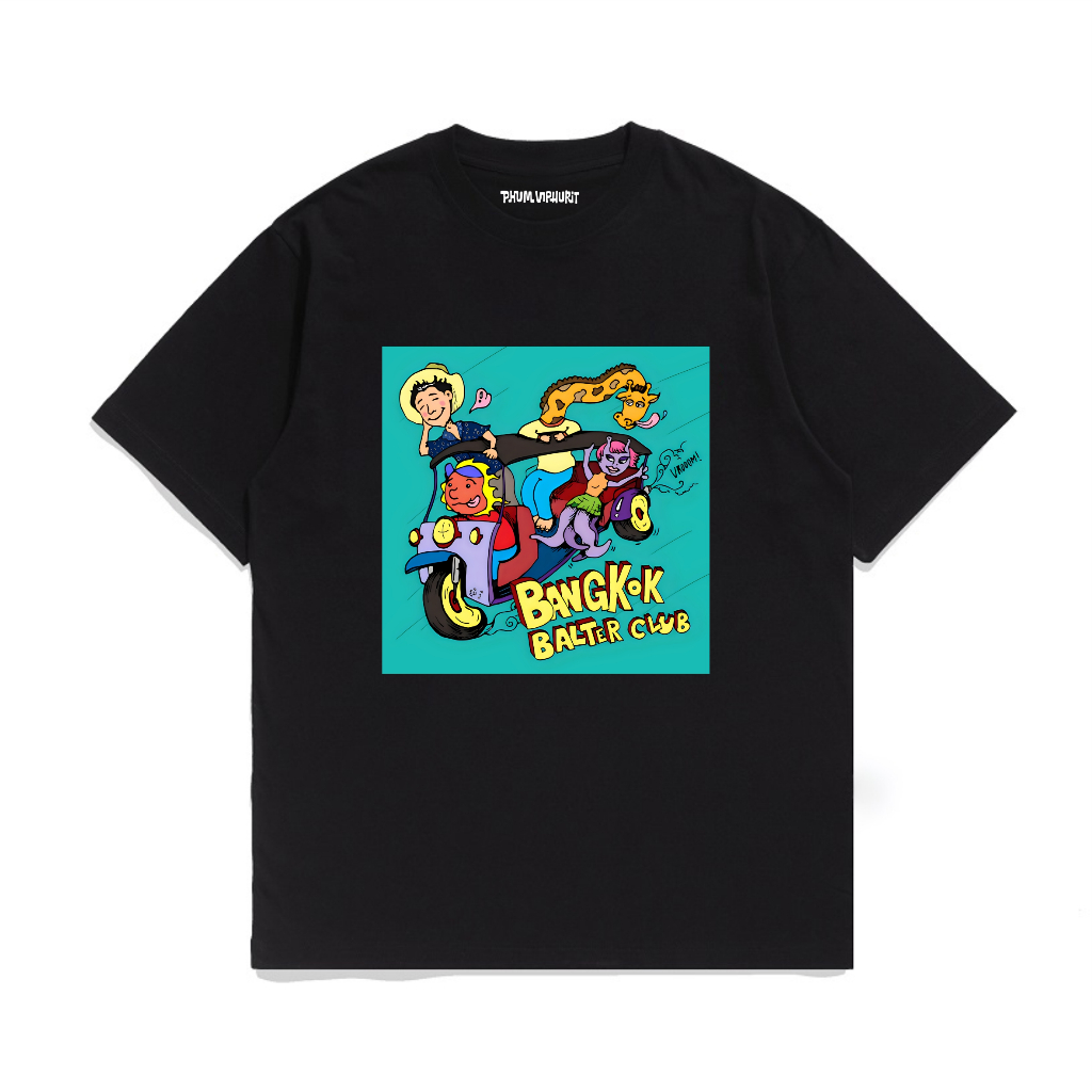 Phum Viphurit Tshirt Bangkok Balter Club Black