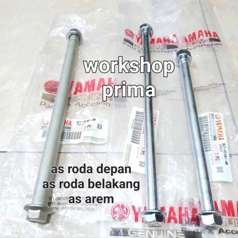 as roda depan belakang as sasis frame kerangka swing arem vixion 150 v xion old lama 2007 - 2011 ori