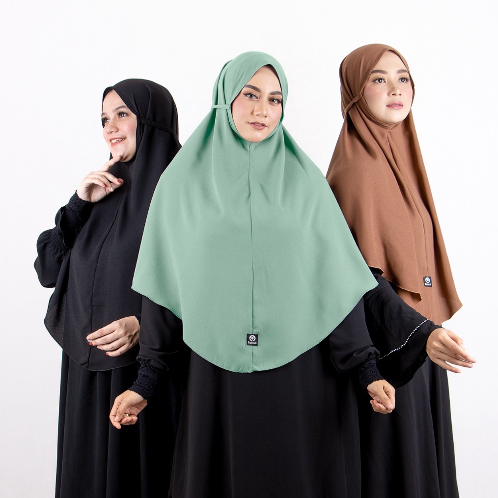 Best Seller Bajuyuli Jilbab Kerudung Bergo Maryam Jumbo Syari Polos  Bergo Hamidah Jumbo  Premium Qu
