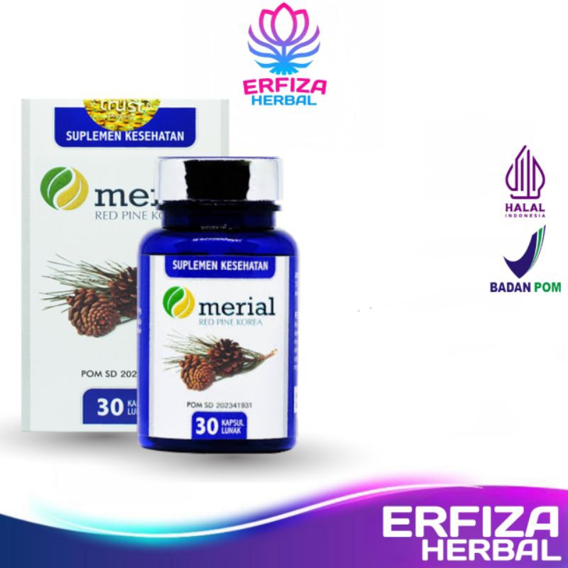 Merial Red Pine Korea Original Obat Kolesterol Diabetes Hipertensi