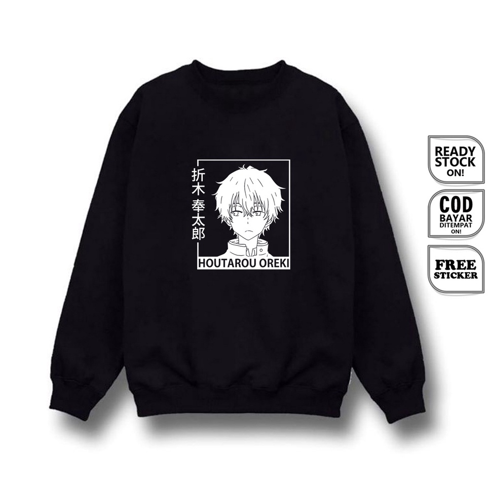 Kejar Grosir  SWEATER ANIME MANGA HYOUKA HOUTAROU OREKI ERU CHITANDA JAPAN CULTURE COSPLAY JEJEPANGA