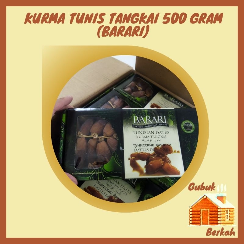 Kurma Tunis Tangkai 500 Gram BARARI