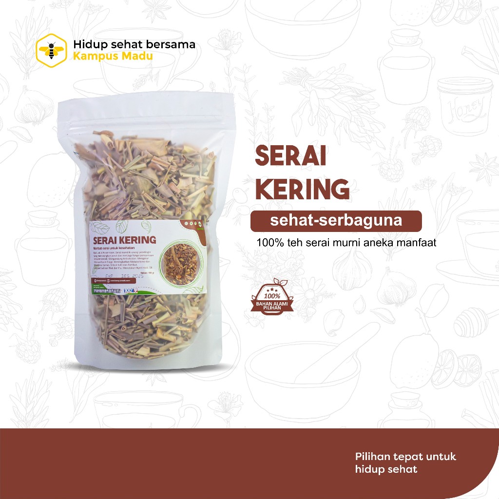 

Serai Kering Bahan JSR rempah organik kering